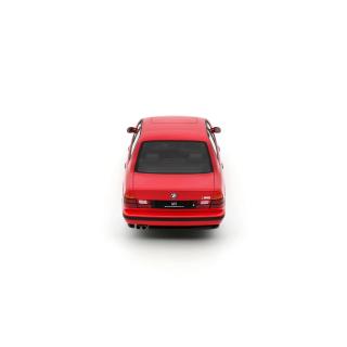 BMW E34 M5 20 Jahre Mugello Red 274 1992 OttO mobile 1:18 Resinemodell (Türen, Motorhaube... nicht zu öffnen!)